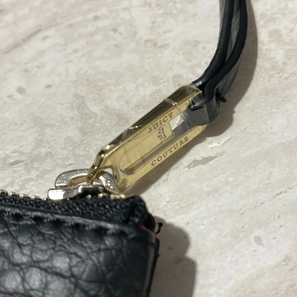NWT Juicy Couture I LOVE COUTURE Large Wristlet Clutch